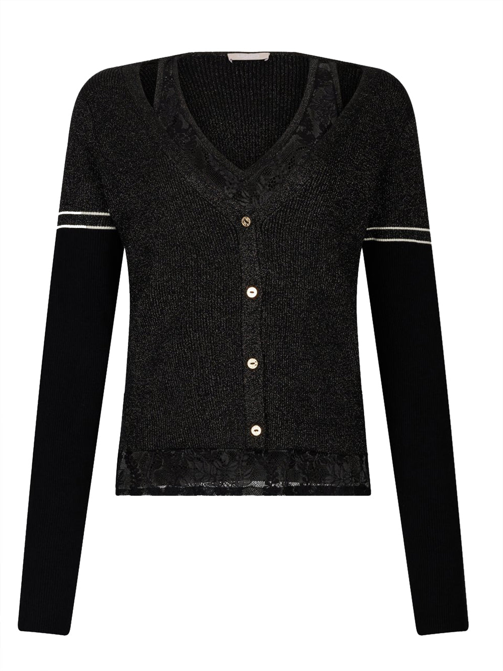Liu Jo Liu Jo Maglia Donna Mod. TF5027 MS49I A4348 Nero
