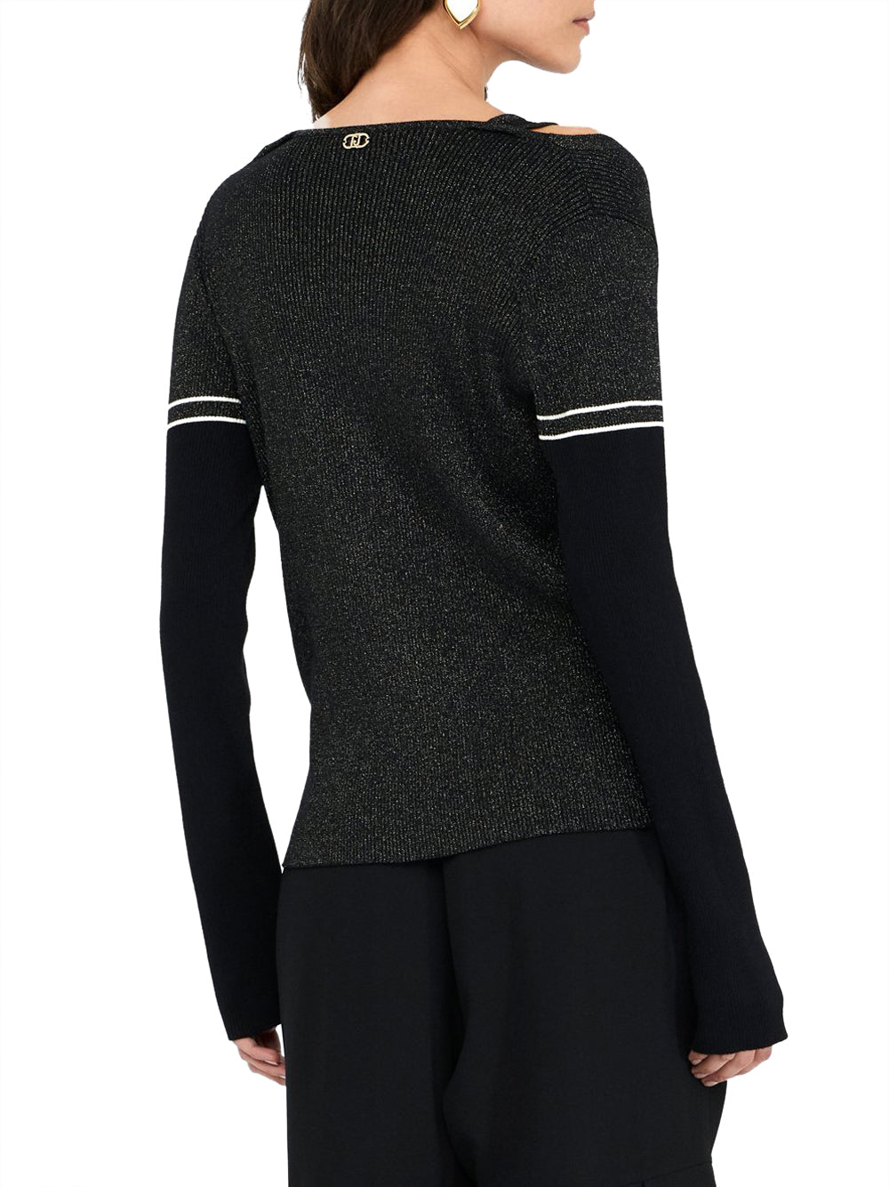 Liu Jo Liu Jo Maglia Donna Mod. TF5027 MS49I A4348 Nero