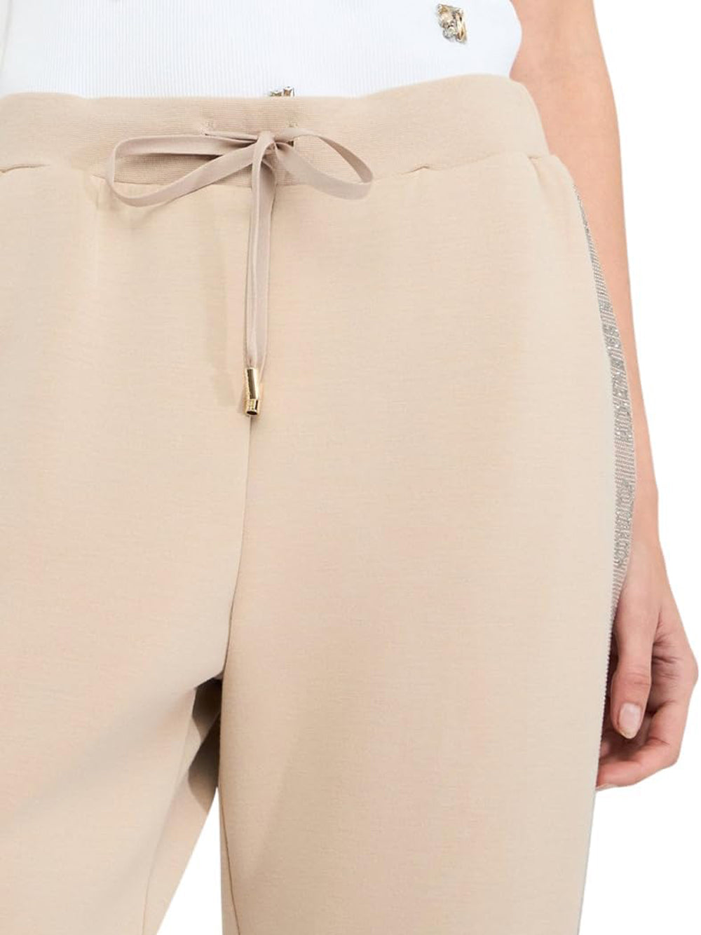 Liu Jo Liu Jo Pantalone Donna Mod. TF5093 J4616 60906 Champagne Avorio