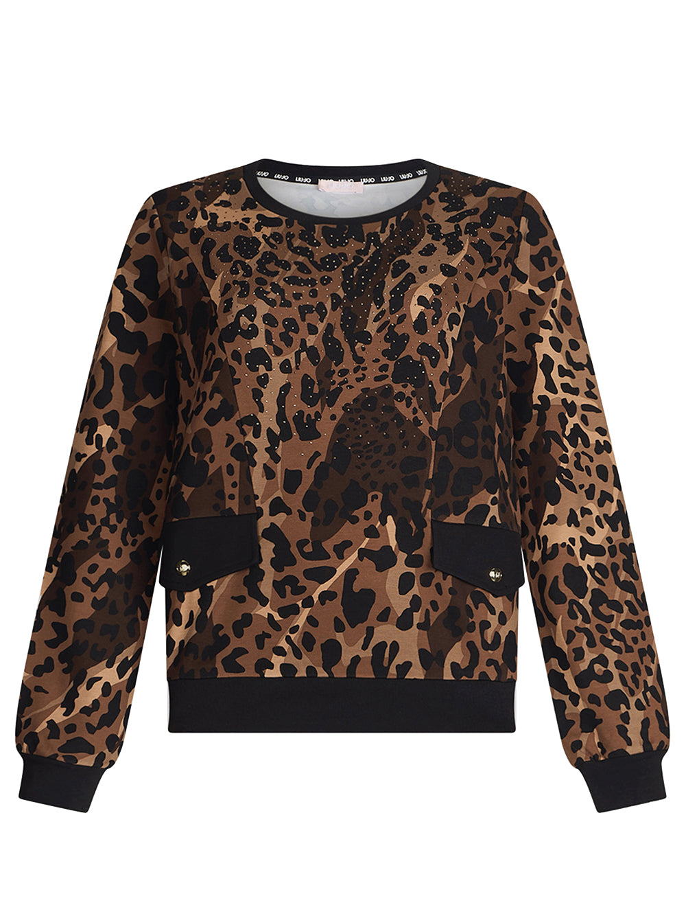 Liu Jo Liu Jo Felpa Donna Mod. TF5124 JS182 M9701 Chocolate