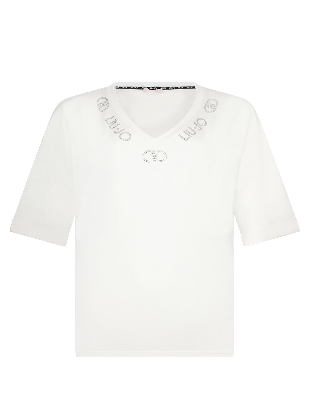 Liu Jo Liu Jo T-shirt Donna Mod. TF5143 JS003 M9740 Bianco