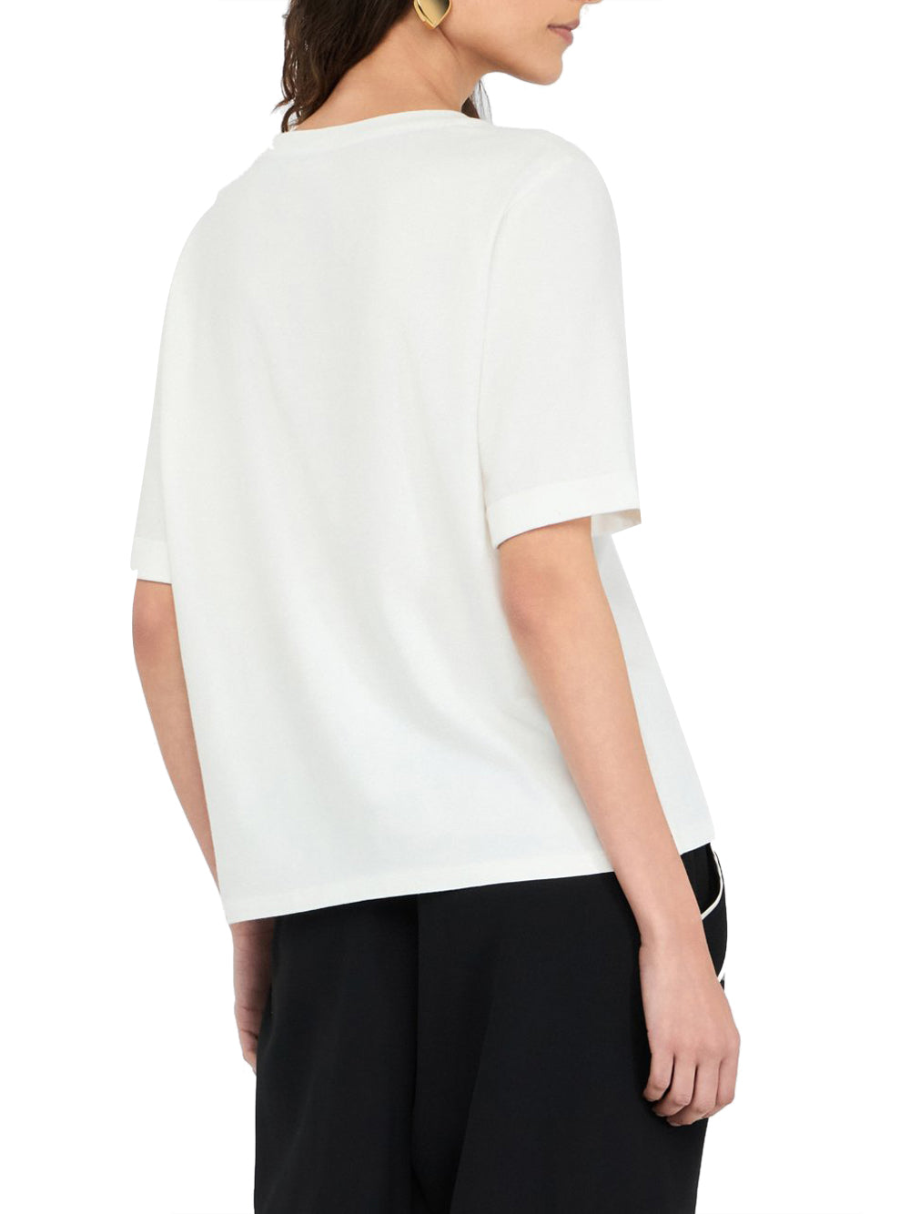 Liu Jo Liu Jo T-shirt Donna Mod. TF5143 JS003 M9740 Bianco