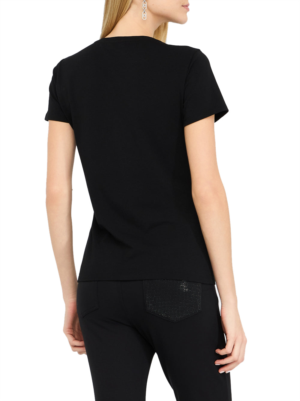 Liu Jo Liu Jo T-shirt Donna Mod. TF5166 JS003 T9503 Nero