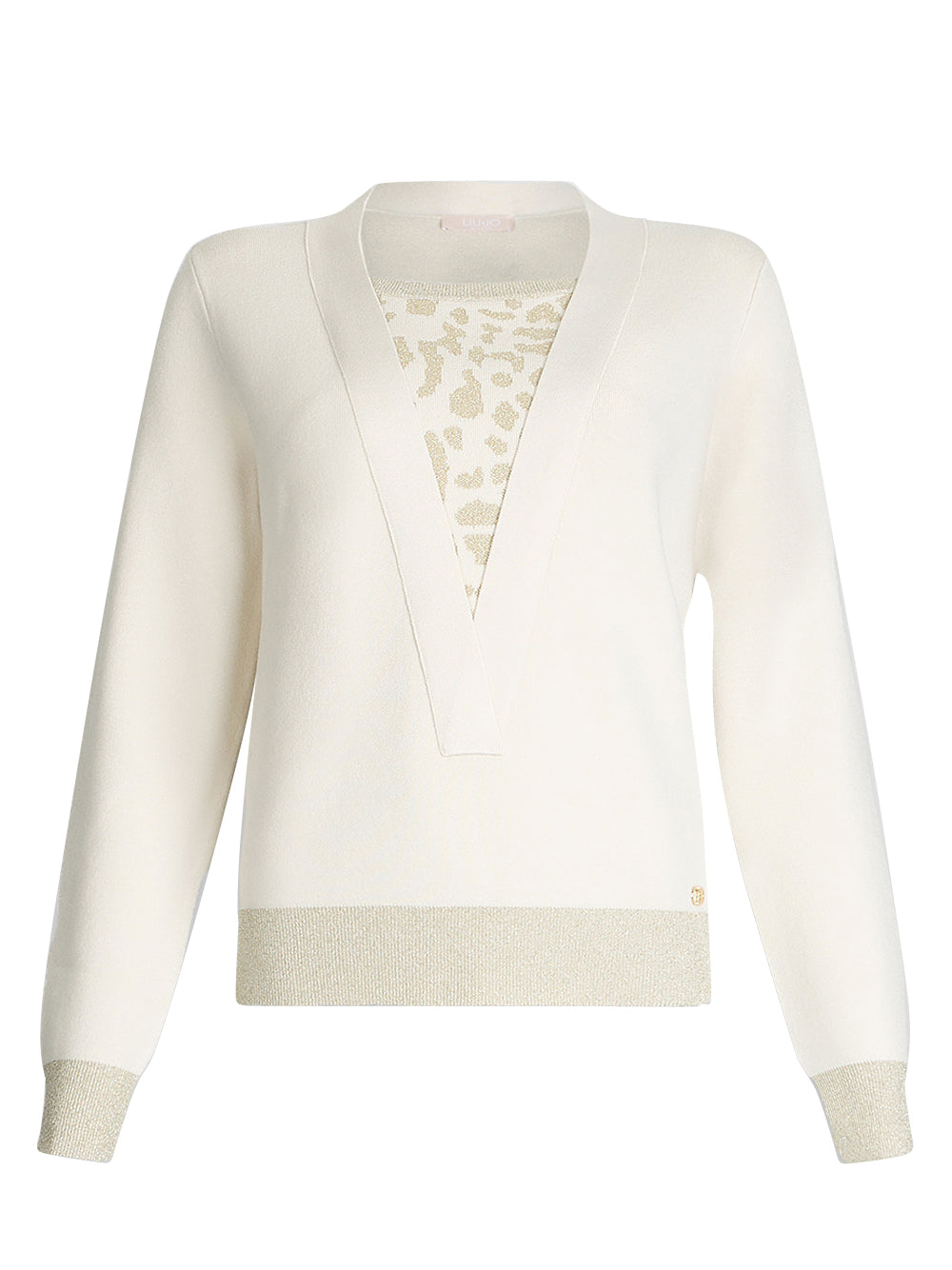 Liu Jo Liu Jo Maglia Donna Mod. TF5254 MS49I A4351 Latte Bianco