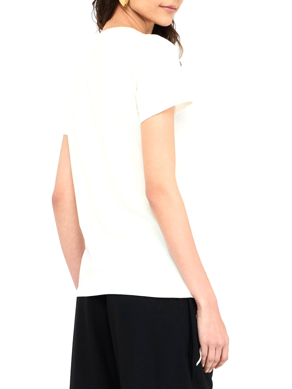 Liu Jo Liu Jo T-shirt Donna Mod. TF5287 JS923 M9844 Latte Bianco