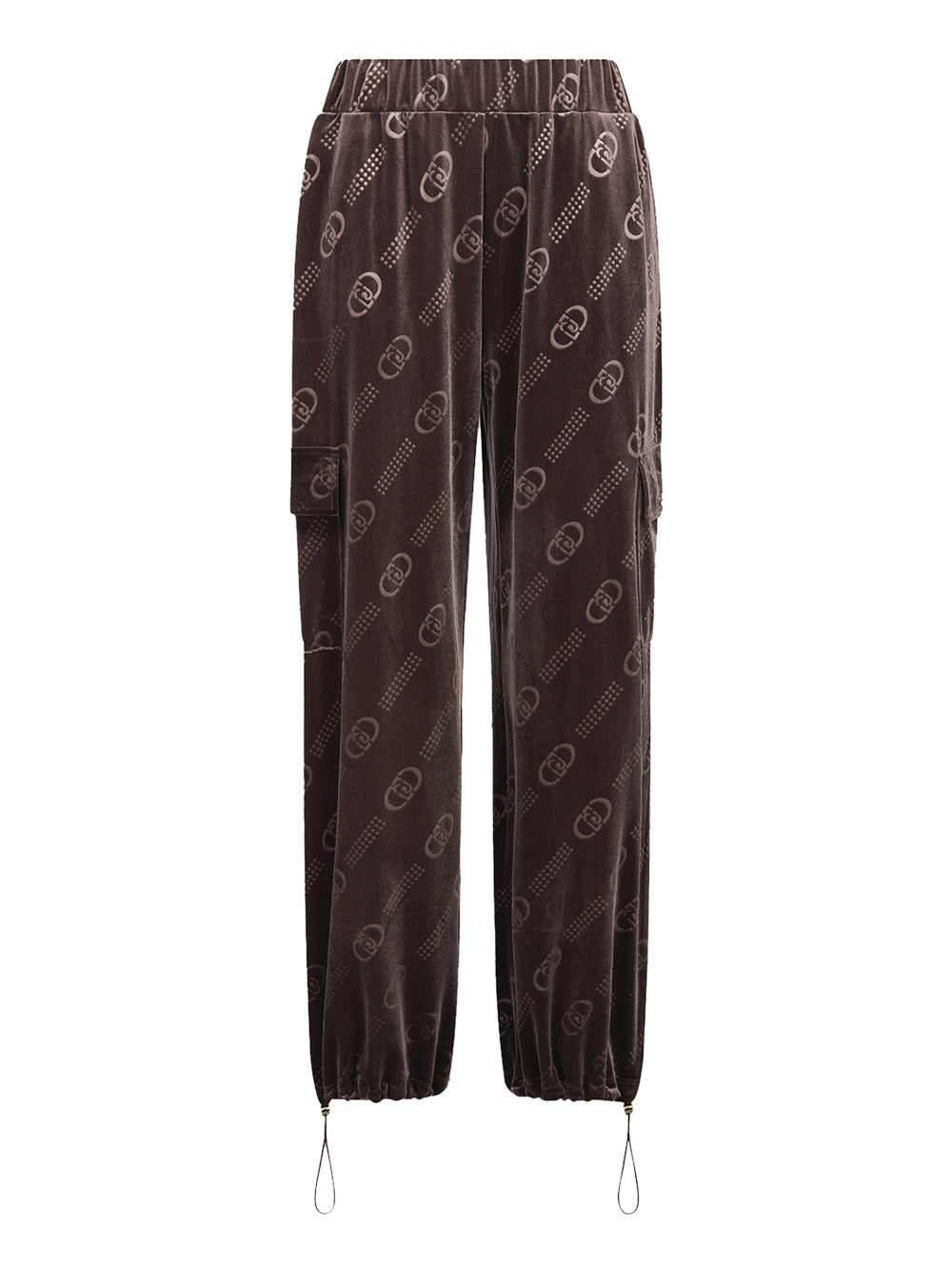 Pantalone Jogger Liu Jo da Donna - Marrone