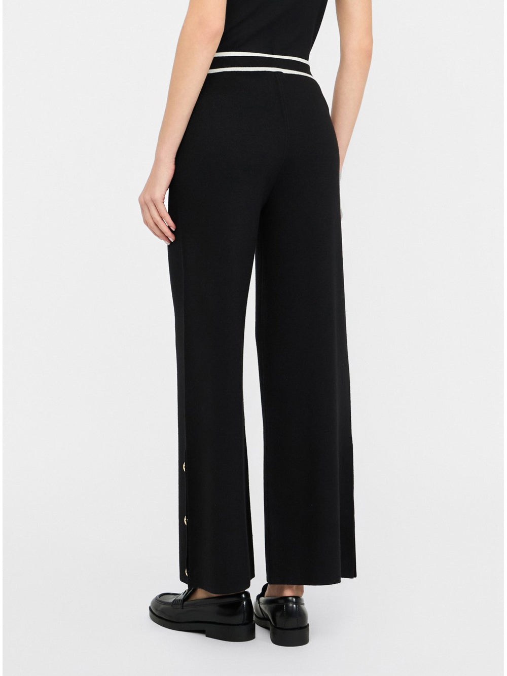 Pantalone Palazzo Liu Jo da Donna - Nero