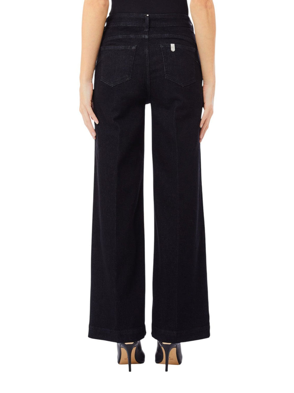 Jeans a Zampa Liu Jo da Donna - Nero