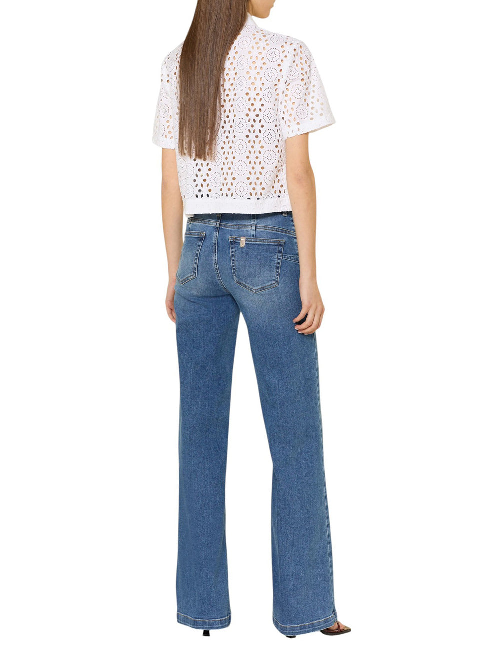 Jeans a Zampa Liu Jo da Donna - Denim