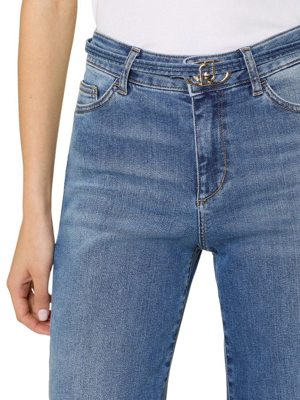 Jeans a Zampa Liu Jo da Donna - Denim