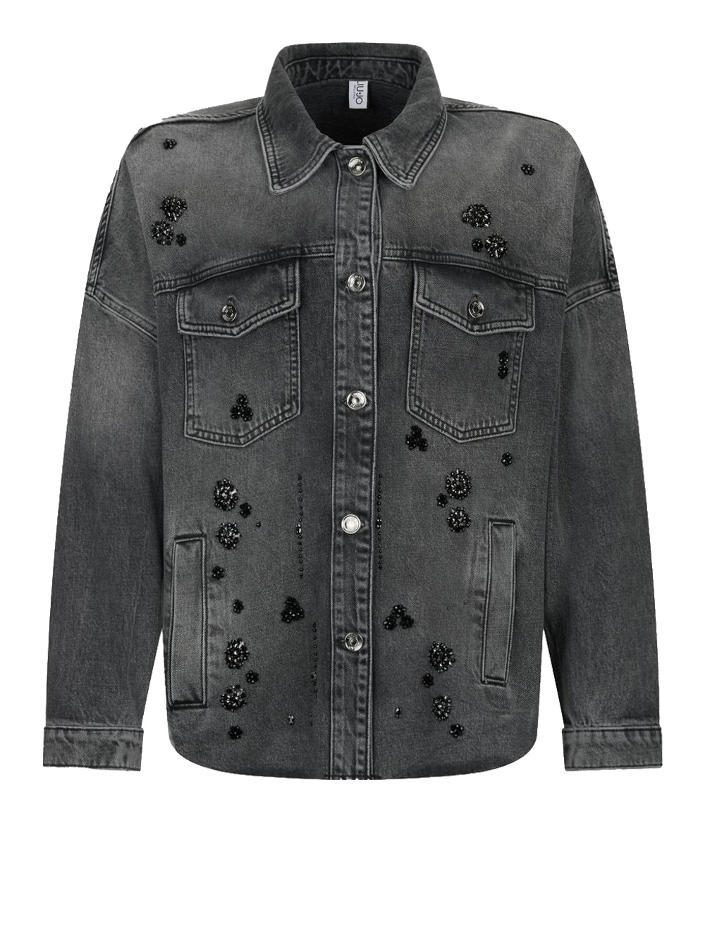 Giubbino di Jeans Liu Jo da Donna - Nero