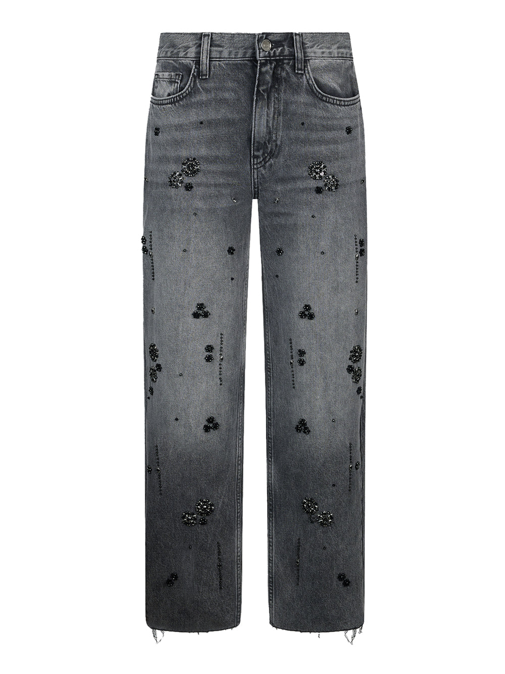 Jeans Straight Liu Jo da Donna - Nero