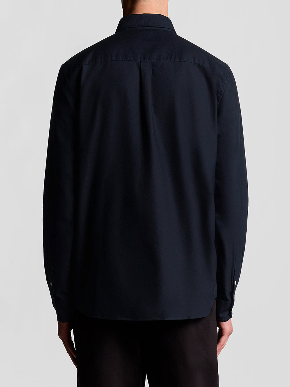 Camicia Casual Lyle & Scott Plain Oxford da Uomo - Blu