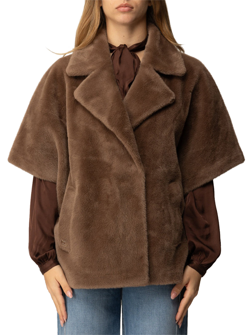 Pelliccia Manila Grace da Donna - Marrone