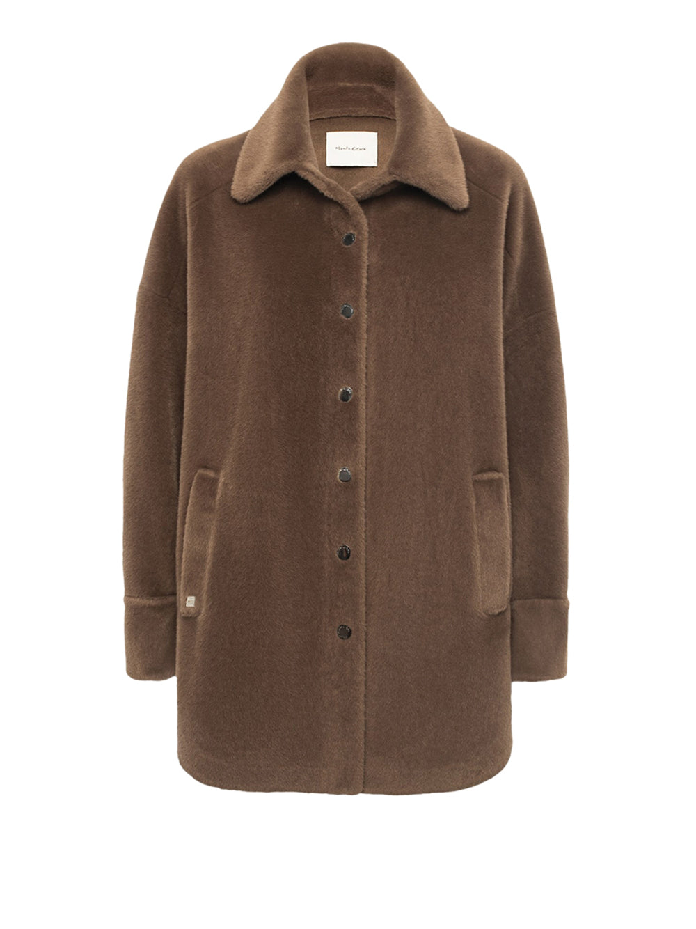 Cappotto Manila Grace Eco Pelliccia da Donna - Marrone