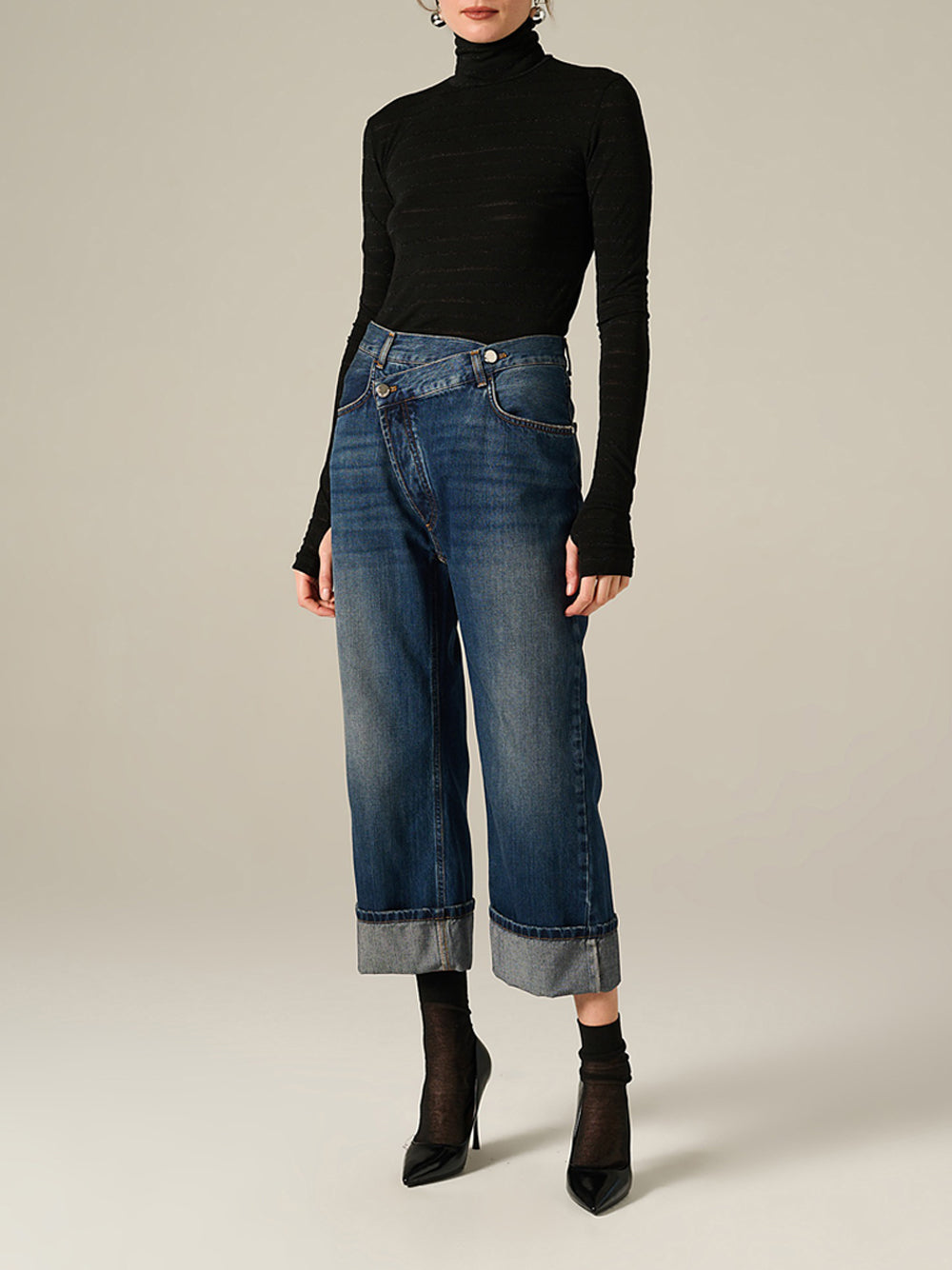 Jeans Wide Manila Grace da Donna - Denim