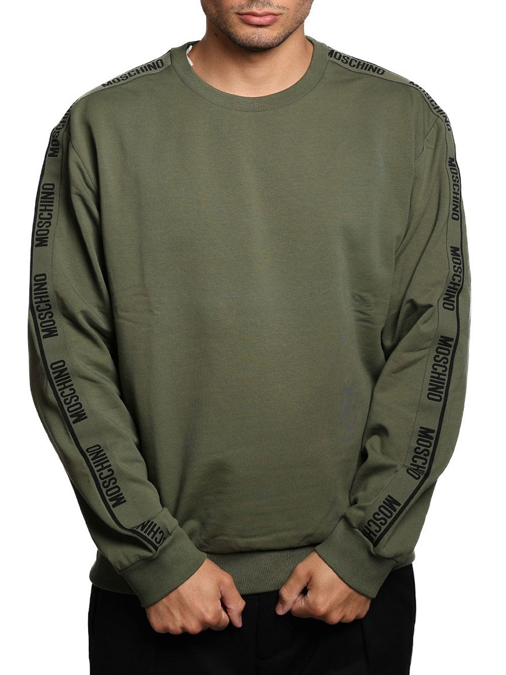 Love Felpa Moschino da Uomo - Verde