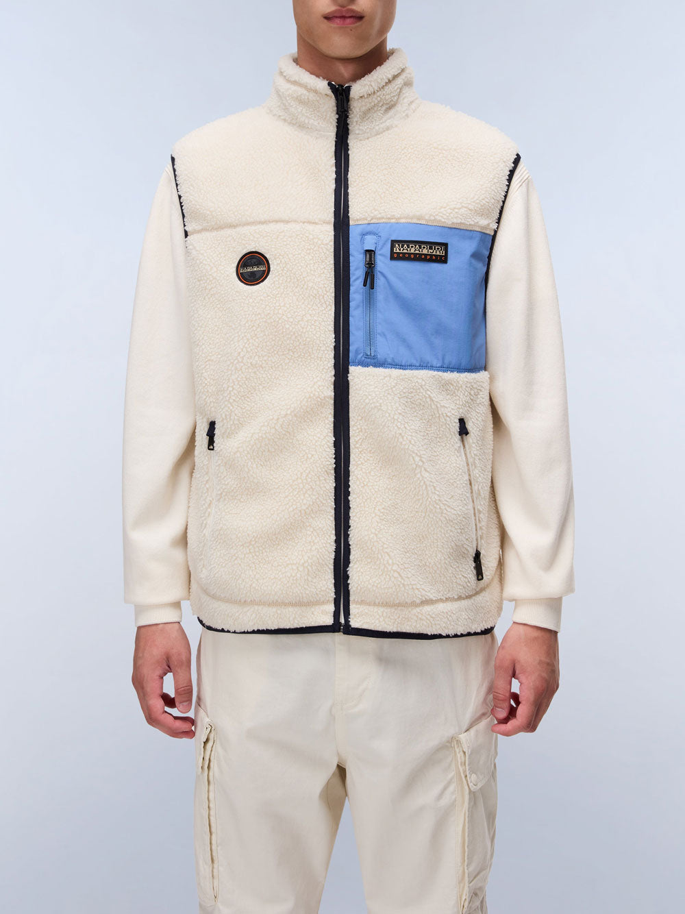 Smanicato Napapijri Yupik da Uomo - Bianco