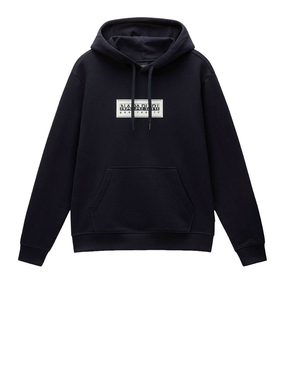 Felpa Cappuccio Napapijri da Uomo - Nero