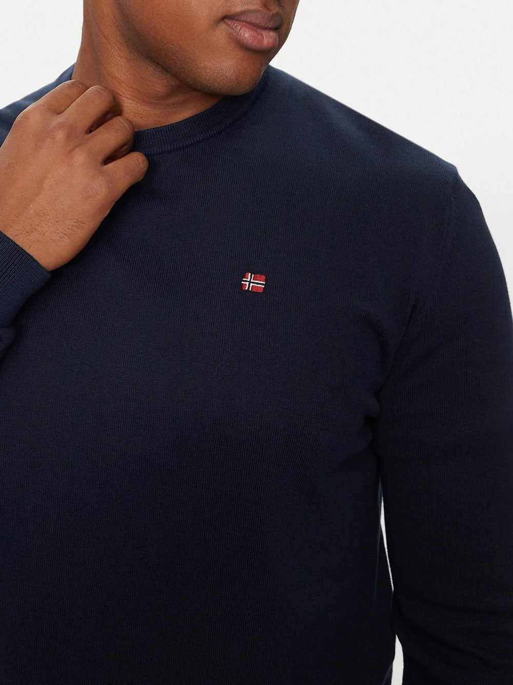 Pullover Napapijri Droz 5 da Uomo - Blu