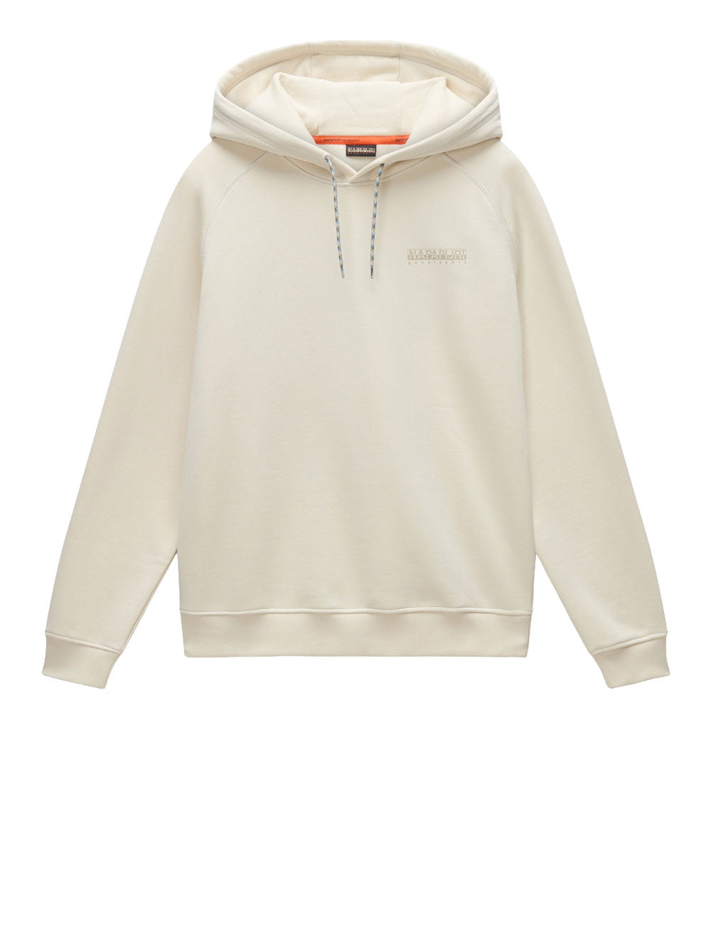 Felpa Cappuccio Napapijri da Uomo - Avorio