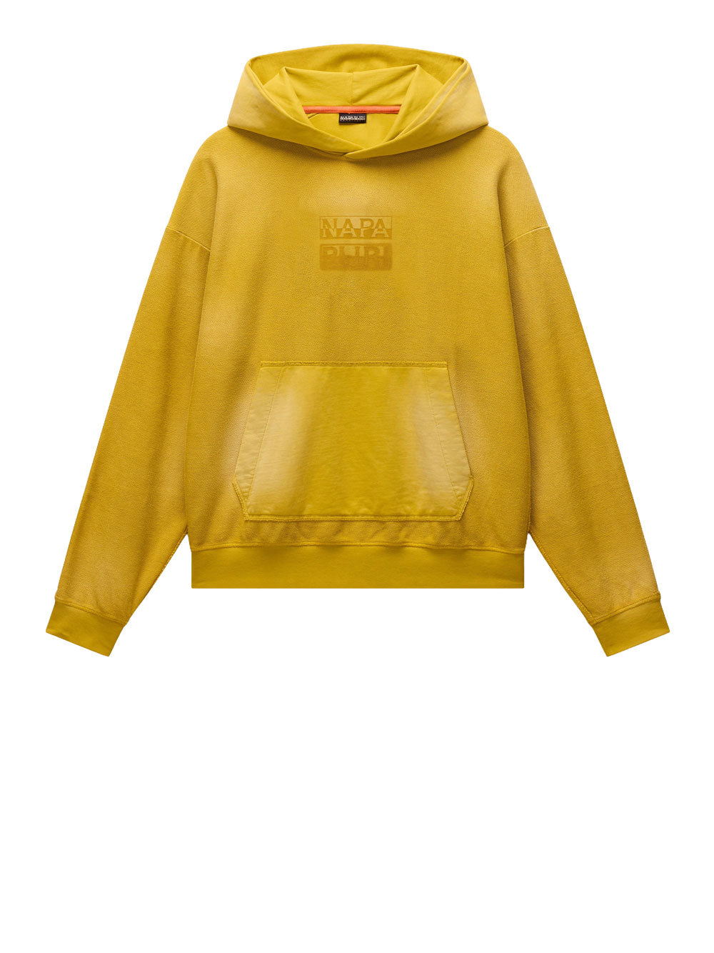 Felpa Cappuccio Napapijri Comel da Uomo - Giallo