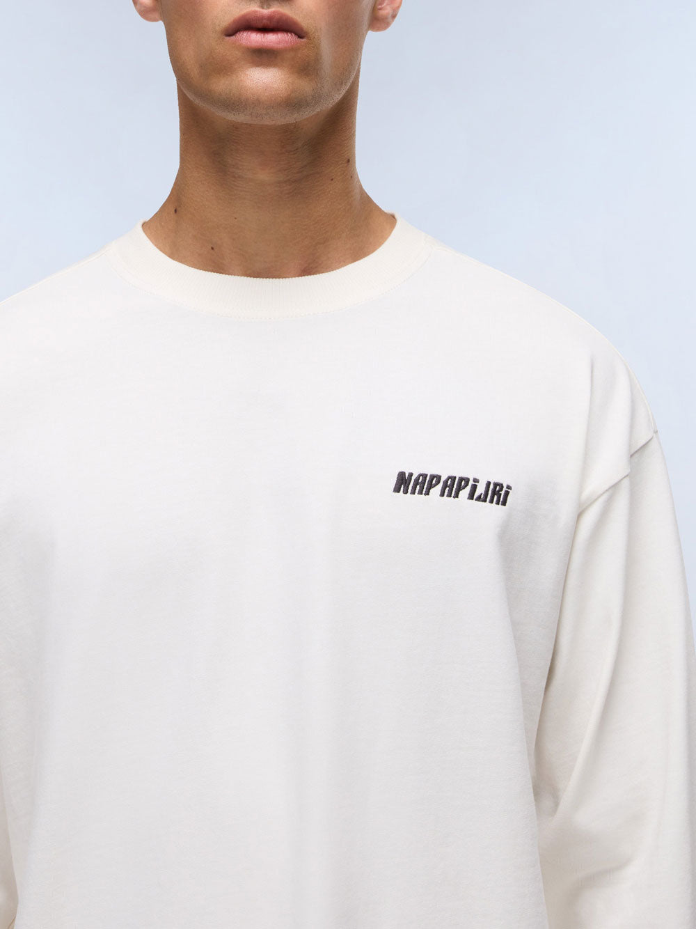 Felpa Napapijri Coldirai da Uomo - Bianco