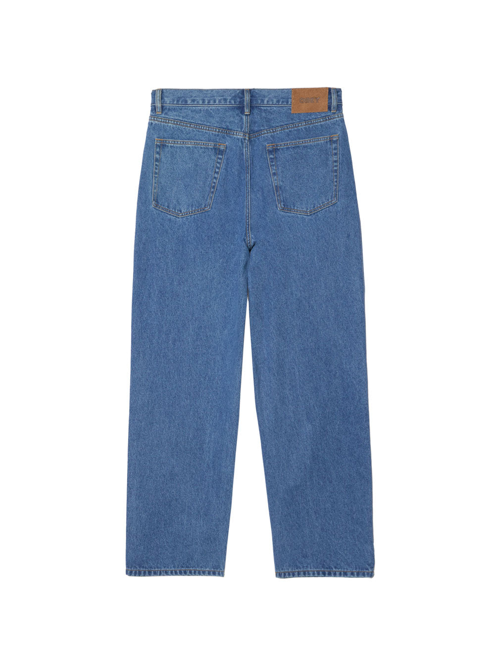 Jeans Wide Obey da Uomo - Denim