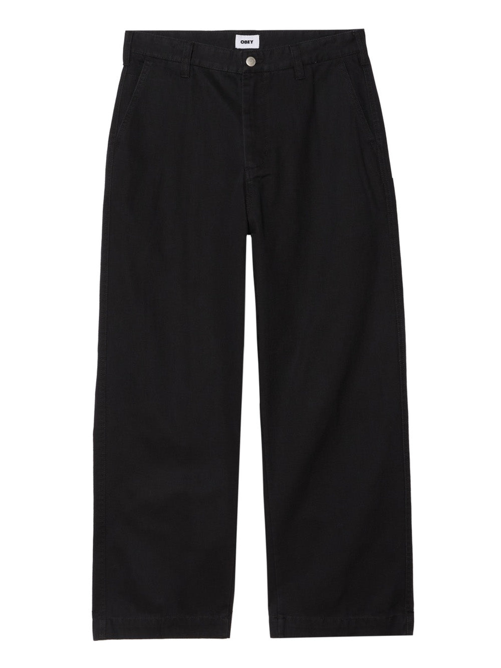 Pantalone Chino Obey Bigwig Giant Chino da Uomo - Nero