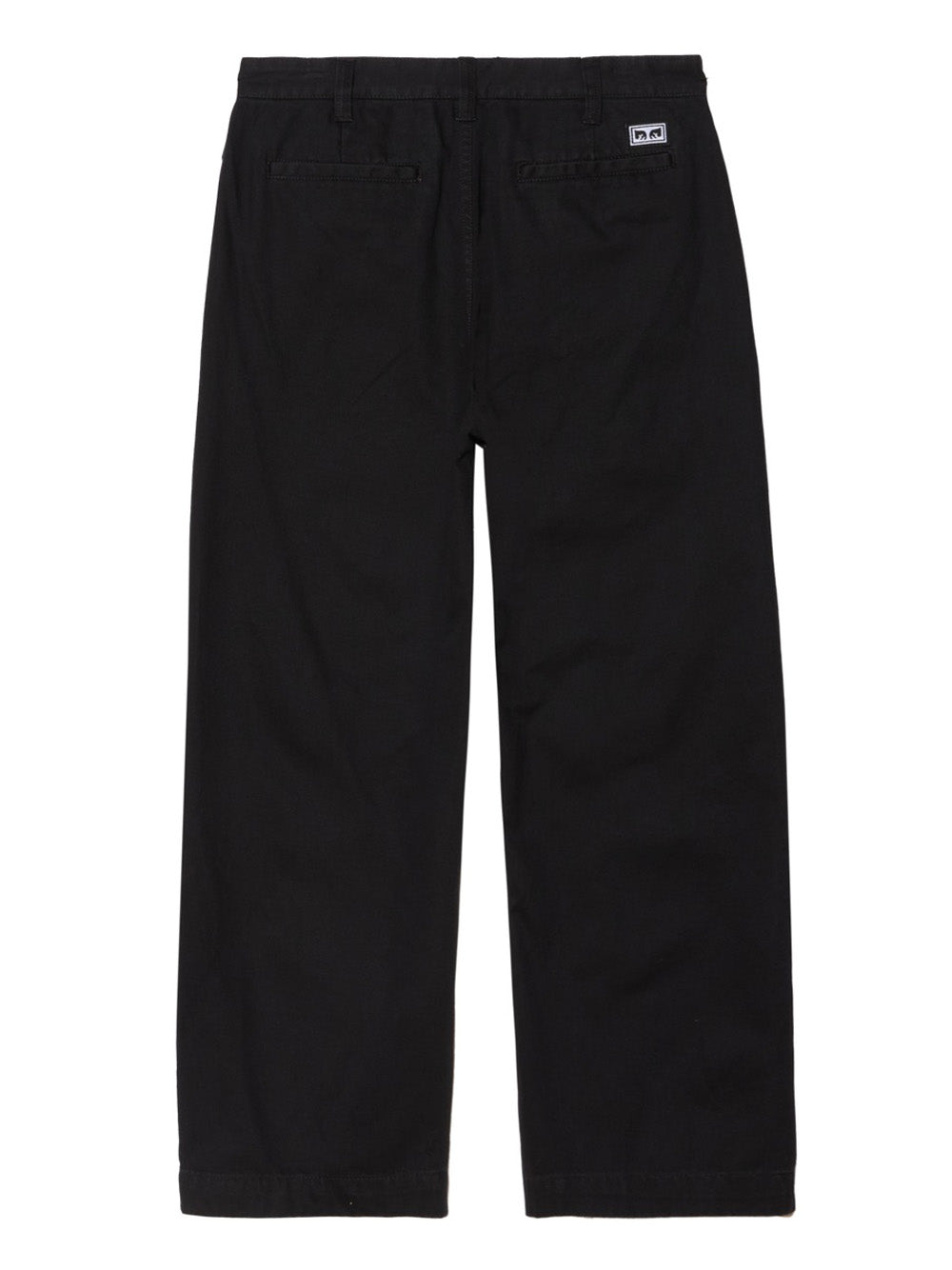 Pantalone Chino Obey Bigwig Giant Chino da Uomo - Nero