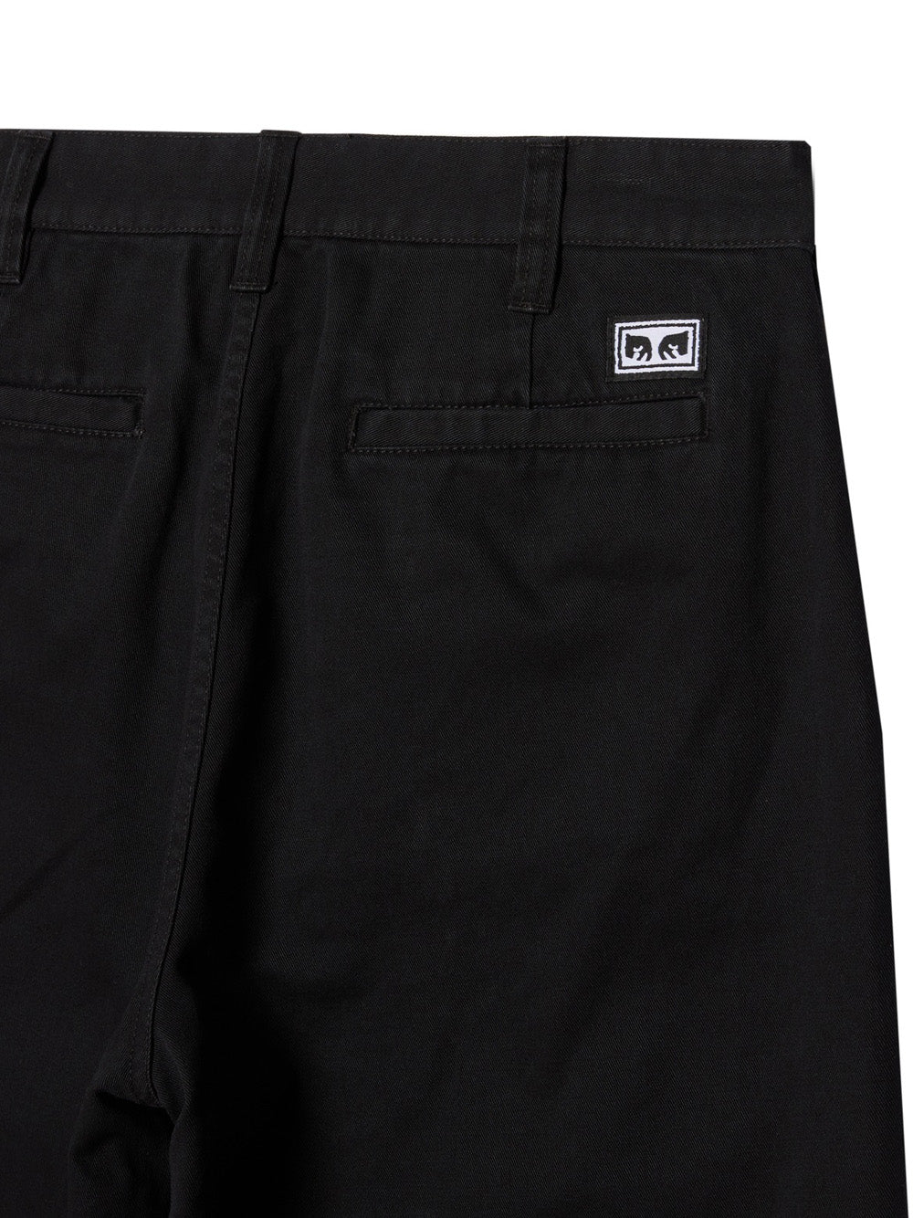 Pantalone Chino Obey Bigwig Giant Chino da Uomo - Nero