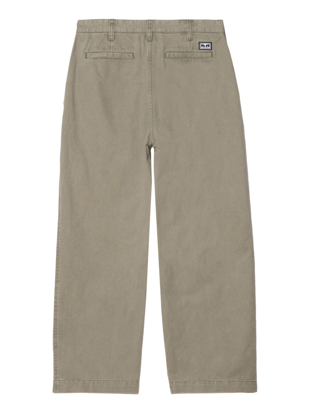 Pantalone Chino Obey Bigwig Giant Chino da Uomo - Avorio