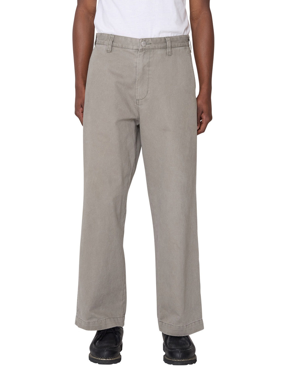 Pantalone Chino Obey Bigwig Giant Chino da Uomo - Avorio