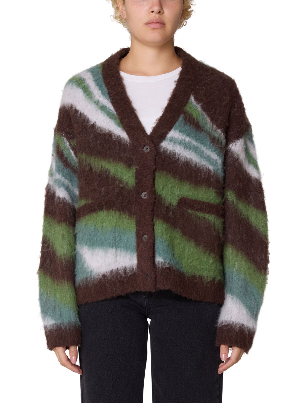 Cardigan Obey da Donna - Marrone