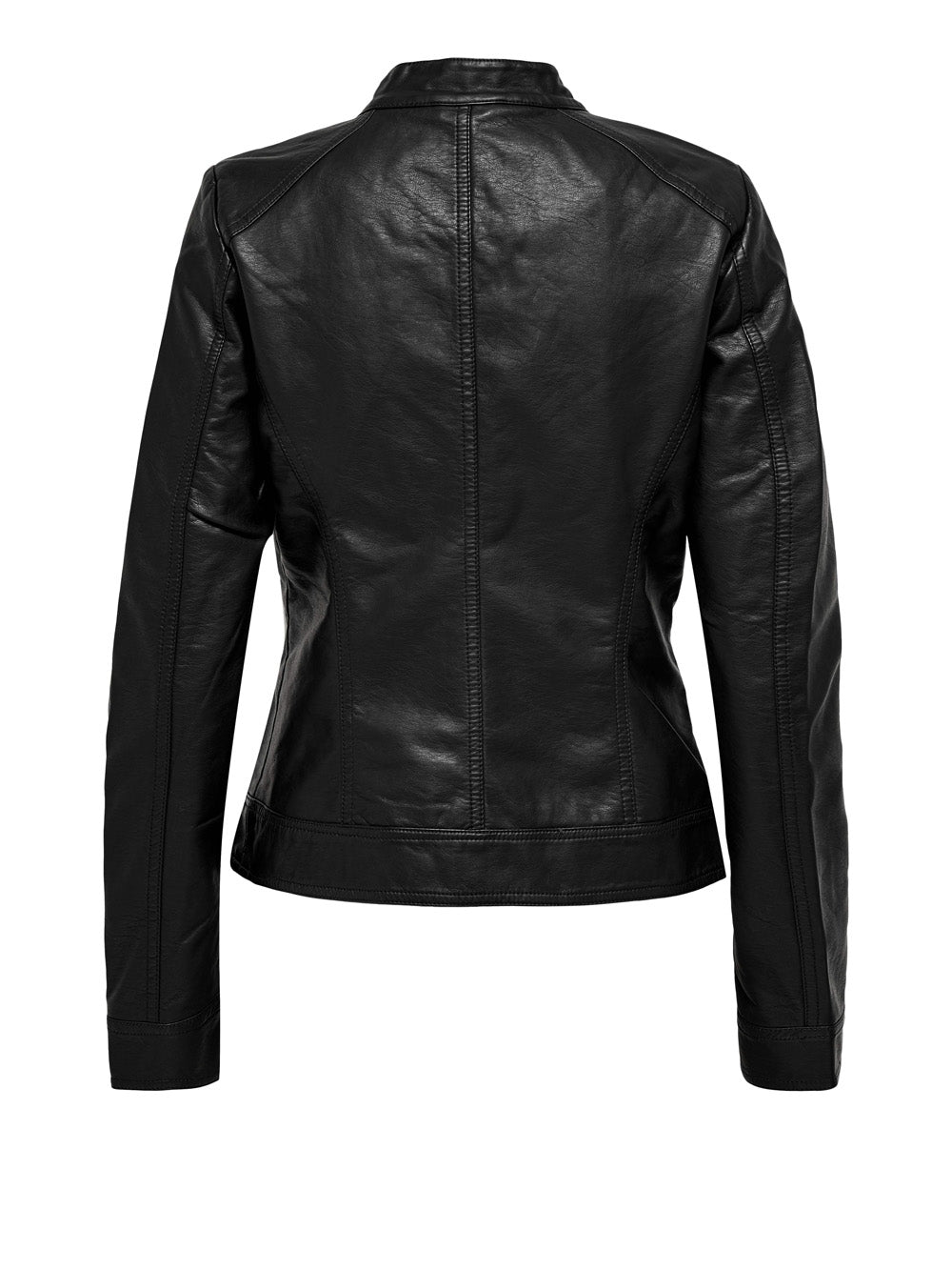 Giubbino di Pelle Only da Donna - Nero