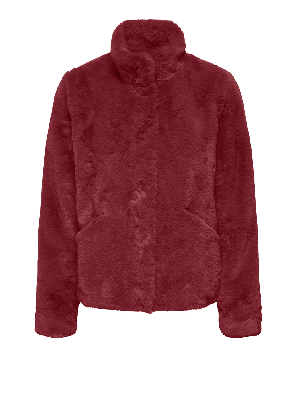 Pelliccia Only da Donna - Bordeaux