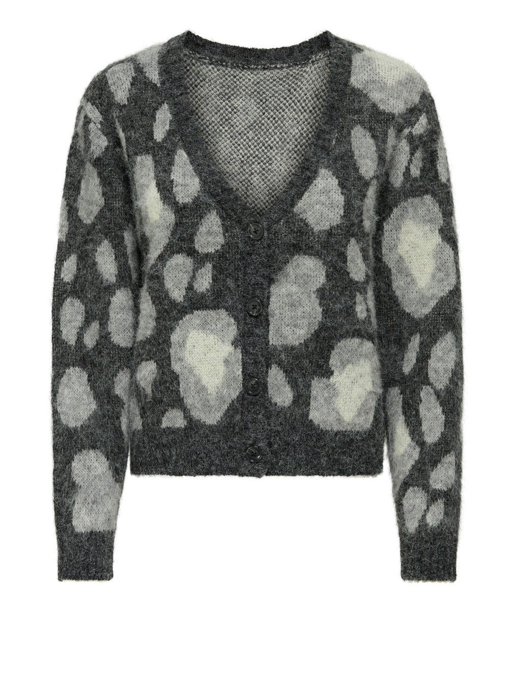Cardigan Only da Donna - Maculato Marrone