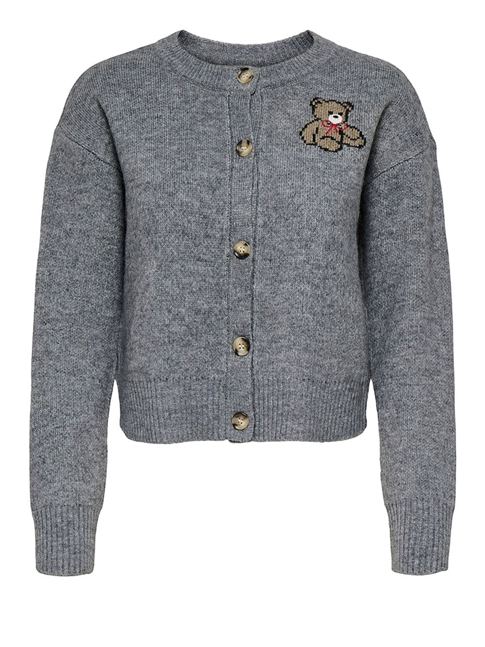 Cardigan Only da Donna - Grigio