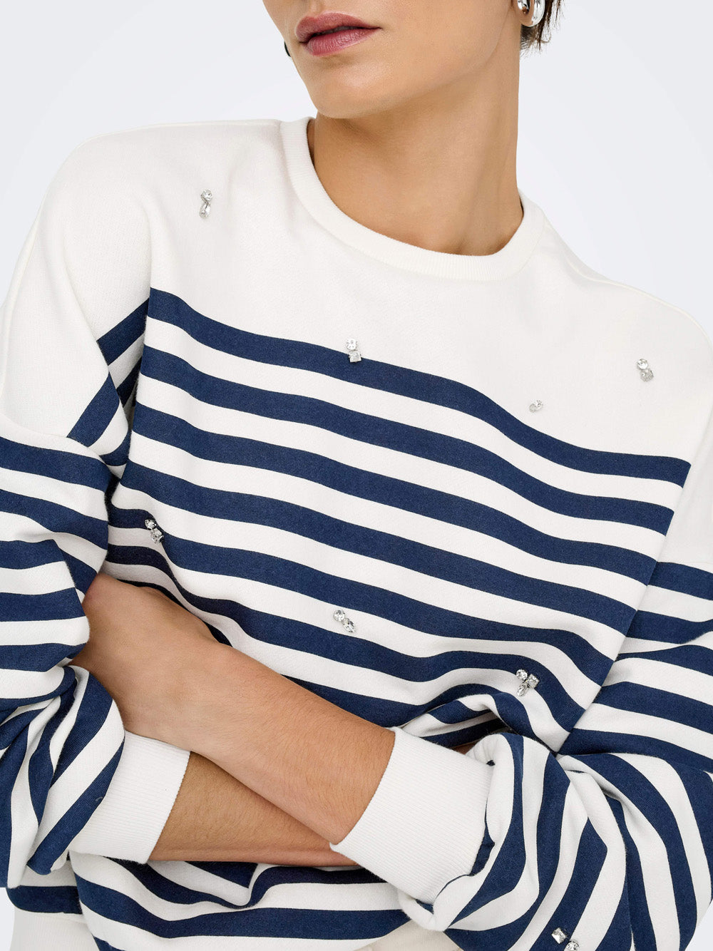 Felpa Only da Donna - Blu