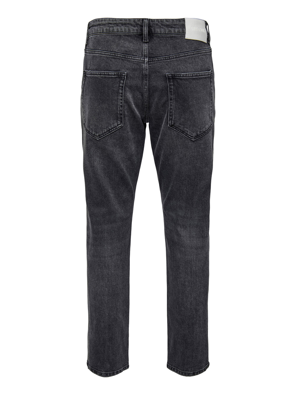 Jeans Tapered Only e Sons da Uomo - Nero