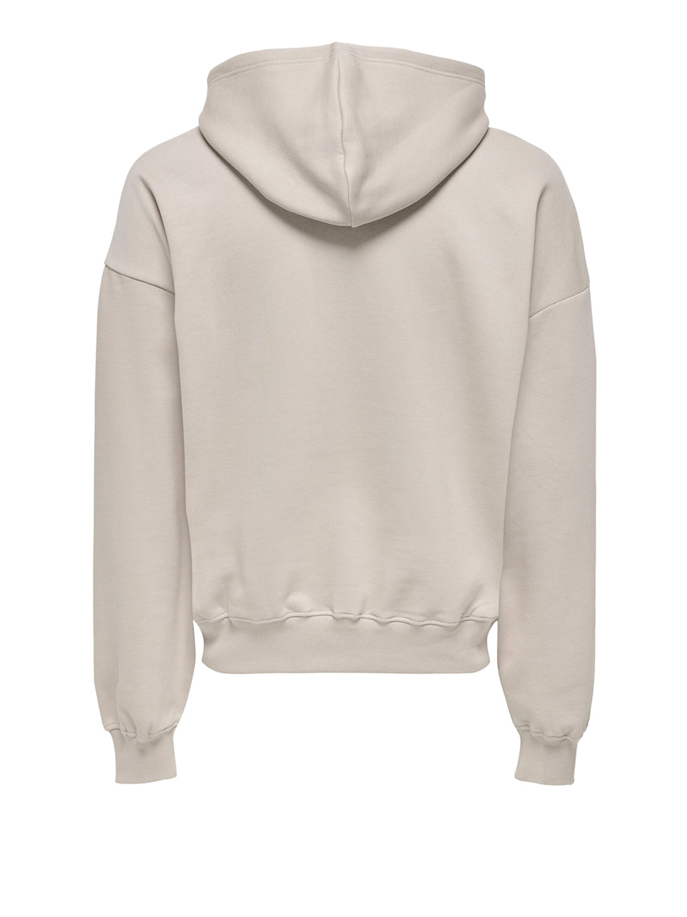 Felpa Cappuccio Only e Sons da Uomo - Avorio
