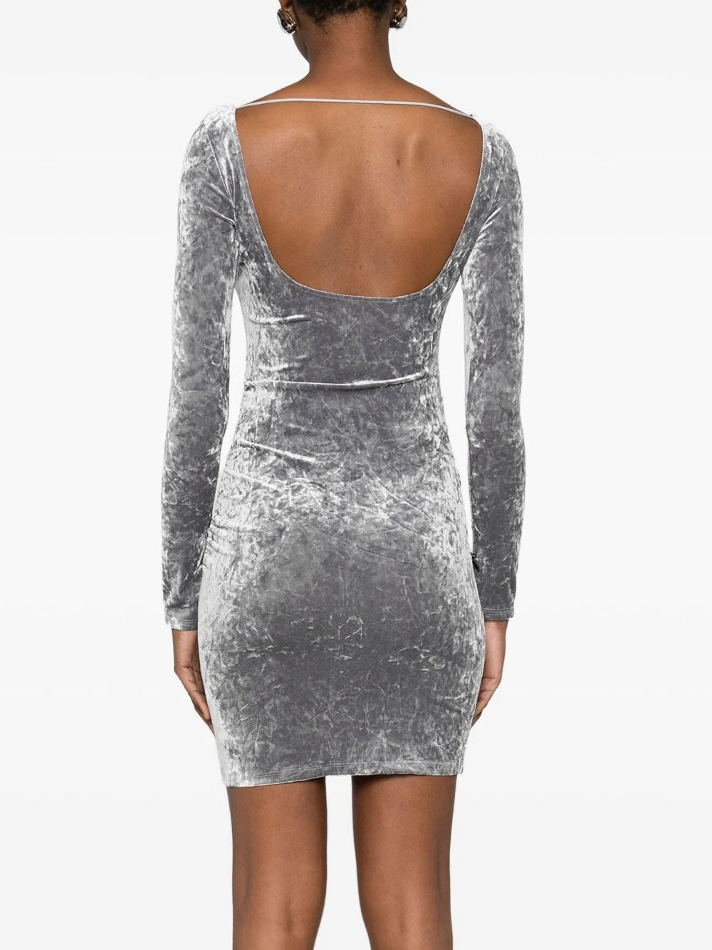 Vestito Mini Patrizia Pepe da Donna - Argento