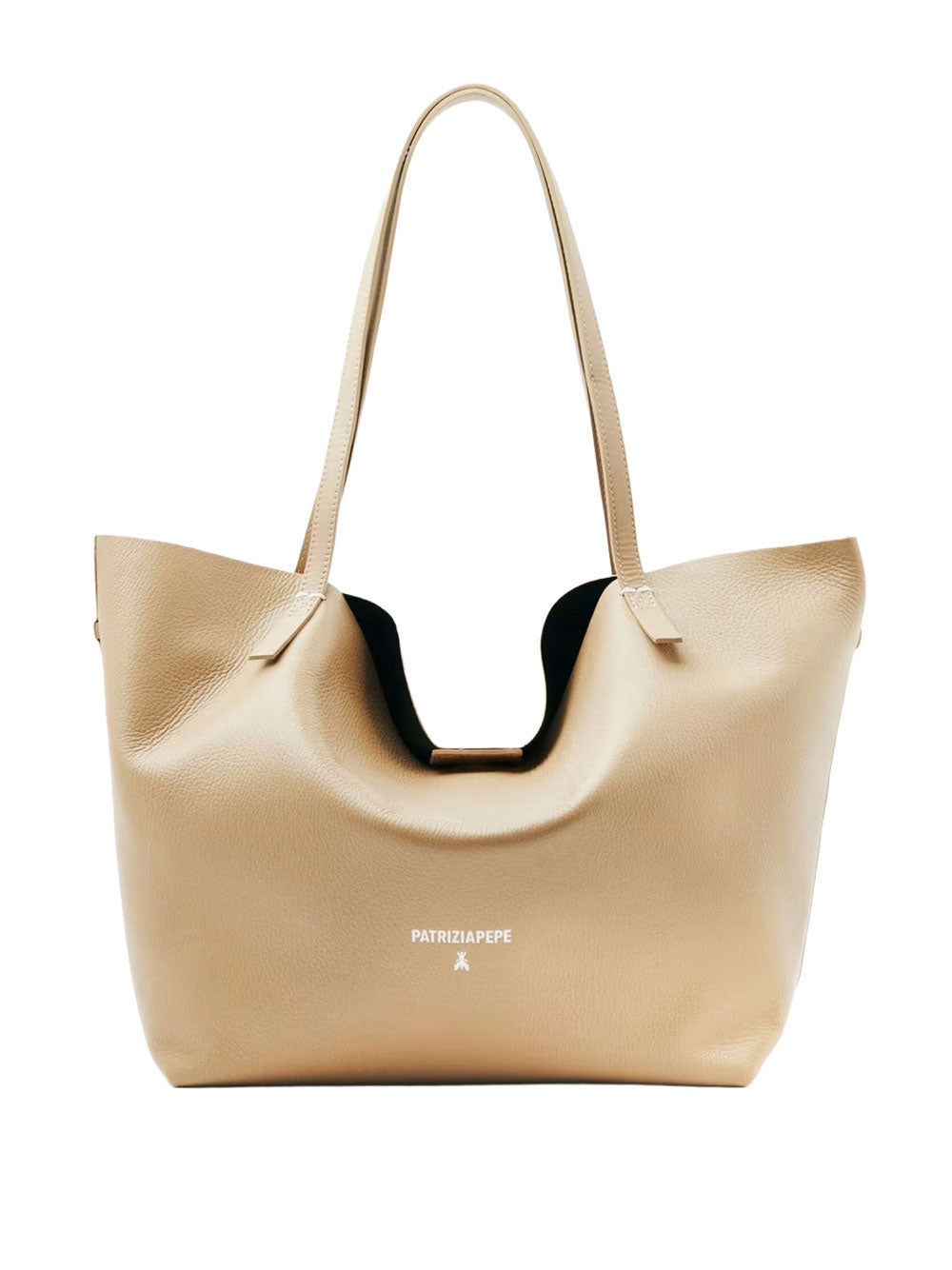 Borsa Shopper Patrizia Pepe da Donna - Beige