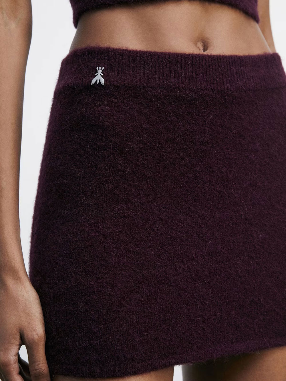 Gonna Mini Patrizia Pepe da Donna - Bordeaux