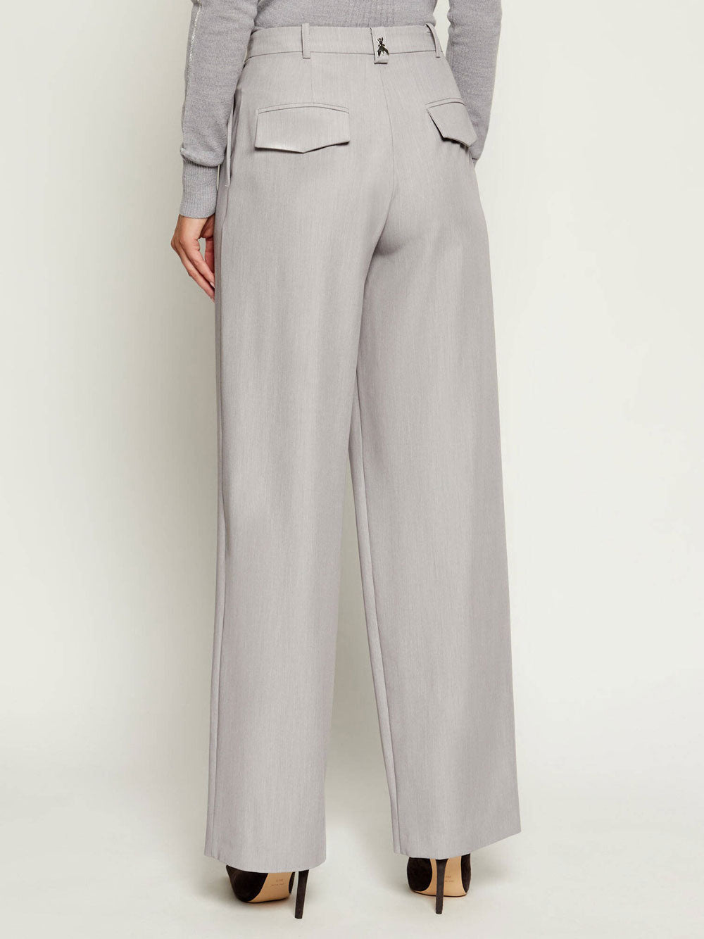 Pantalone Palazzo Patrizia Pepe da Donna - Grigio