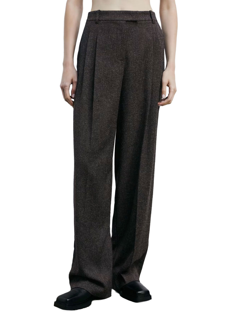Pantalone Palazzo Patrizia Pepe da Donna - Marrone