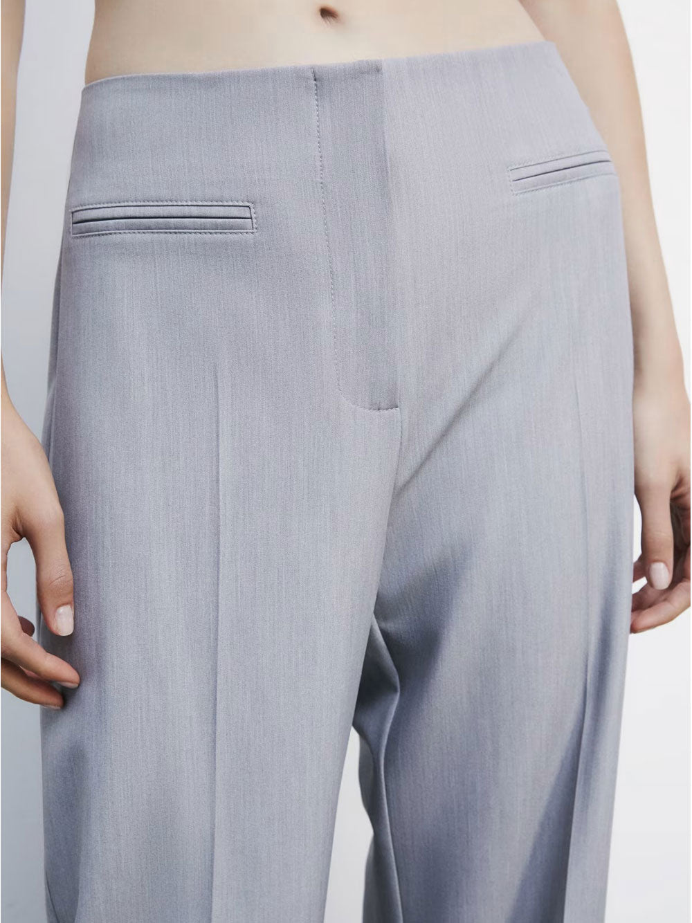 Pantalone Palazzo Patrizia Pepe da Donna - Grigio