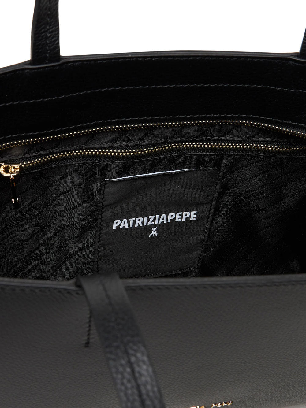 Borsa Shopper Patrizia Pepe da Donna - Nero