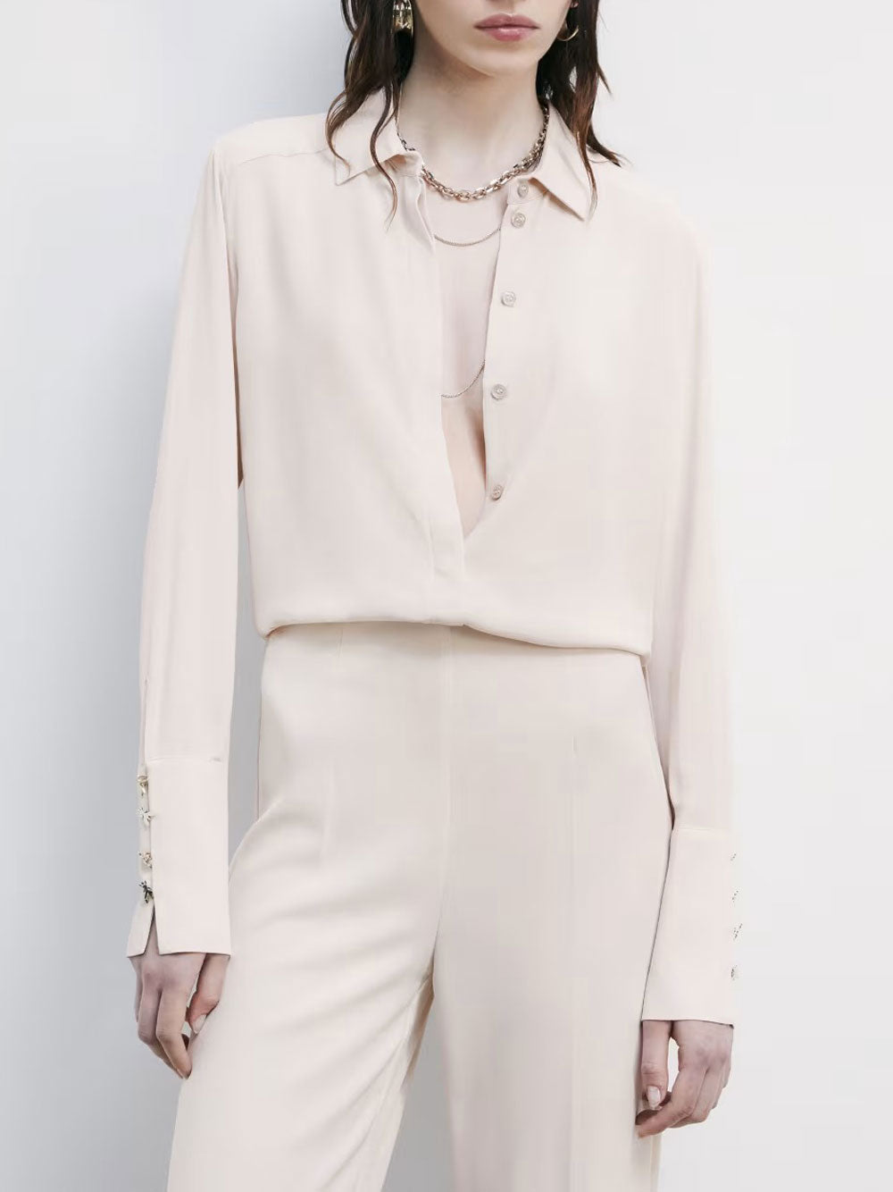 Camicia Casual Patrizia Pepe da Donna - Avorio