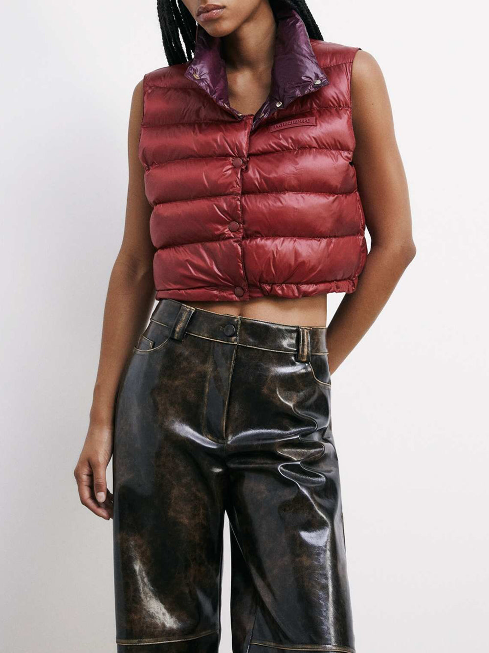 Smanicato Patrizia Pepe da Donna - Rosso